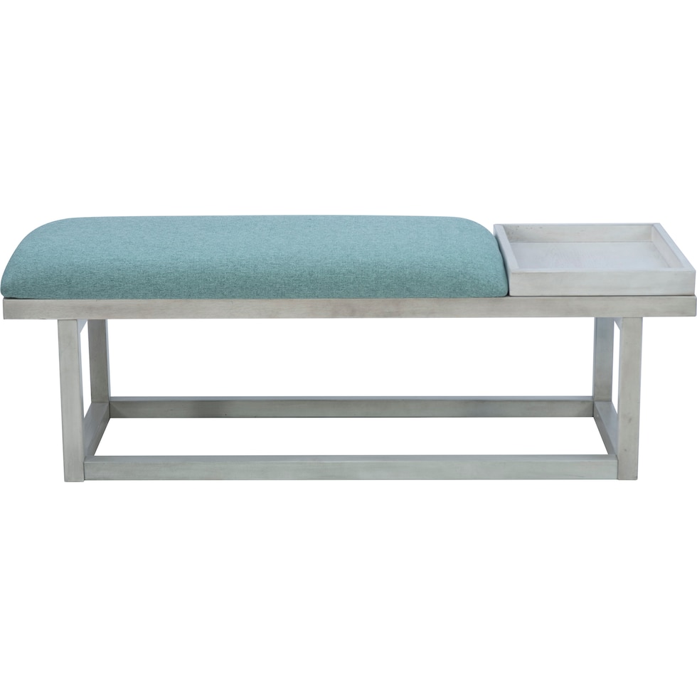 francesco blue bench   