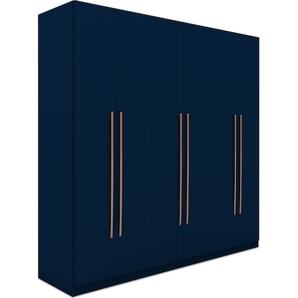 Francis Wardrobe Closet - Blue