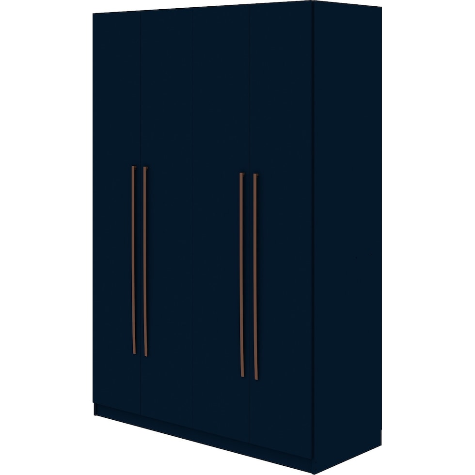 francis blue wardrobe   