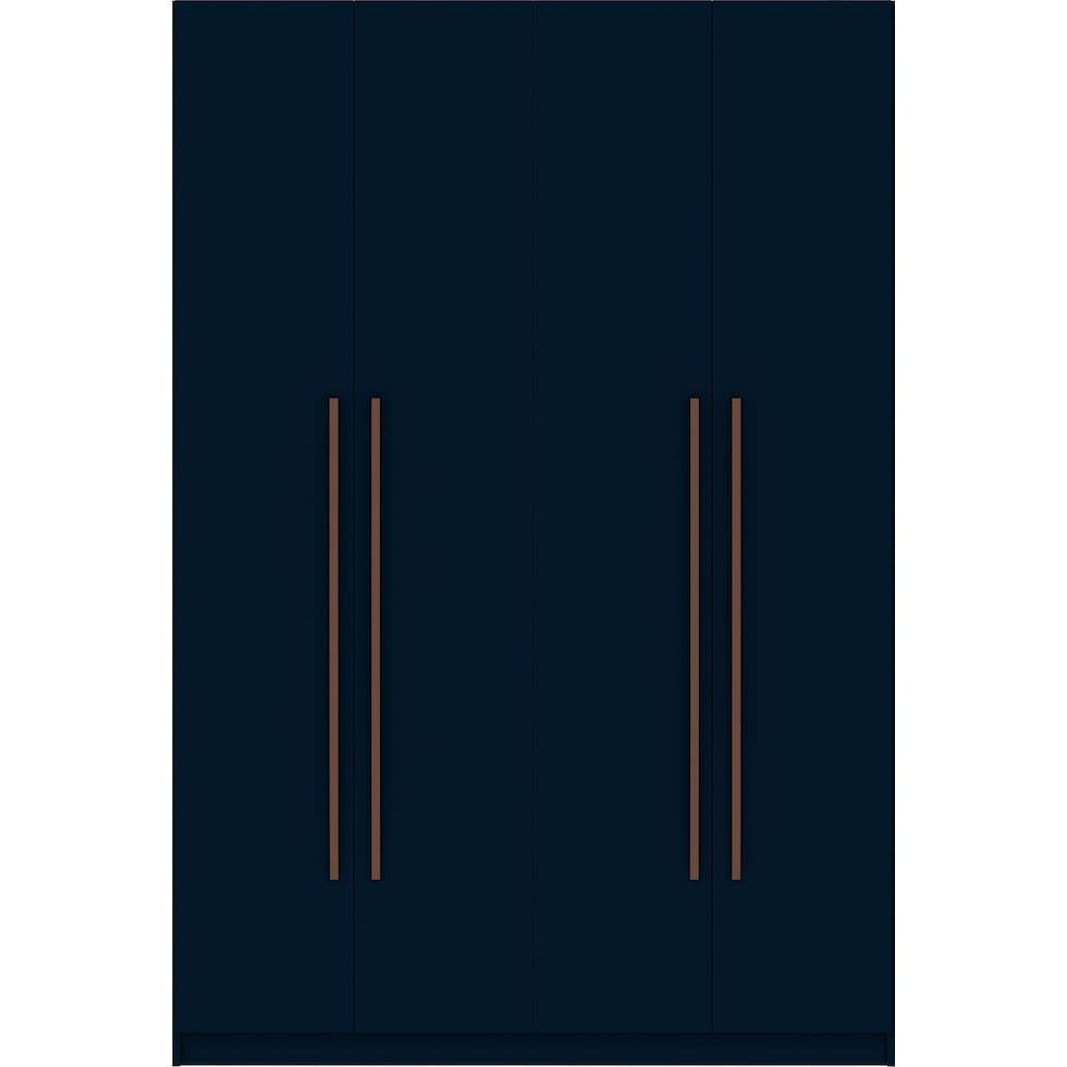 francis blue wardrobe   