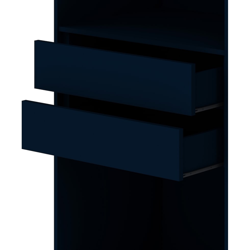 francis blue wardrobe   