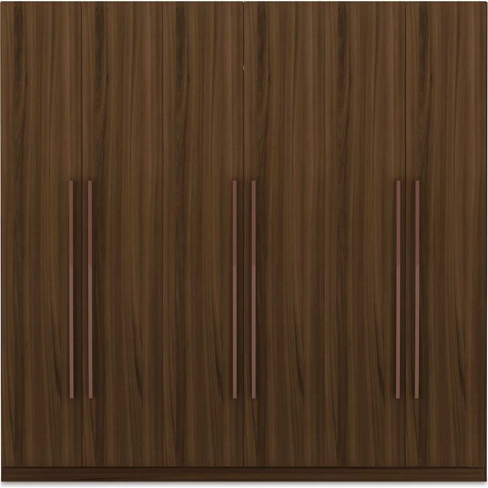 francis dark brown wardrobe   