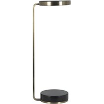 frankie black accent table   