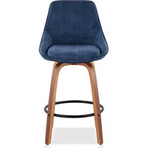 fraser blue counter height stool   