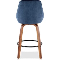 fraser blue counter height stool   