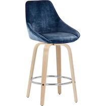 fraser blue counter height stool   