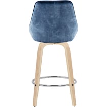 fraser blue counter height stool   