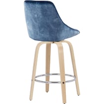 fraser blue counter height stool   