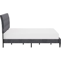 freddie gray king upholstered bed   