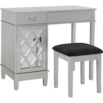 frederica silver vanity   