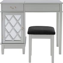 frederica silver vanity   