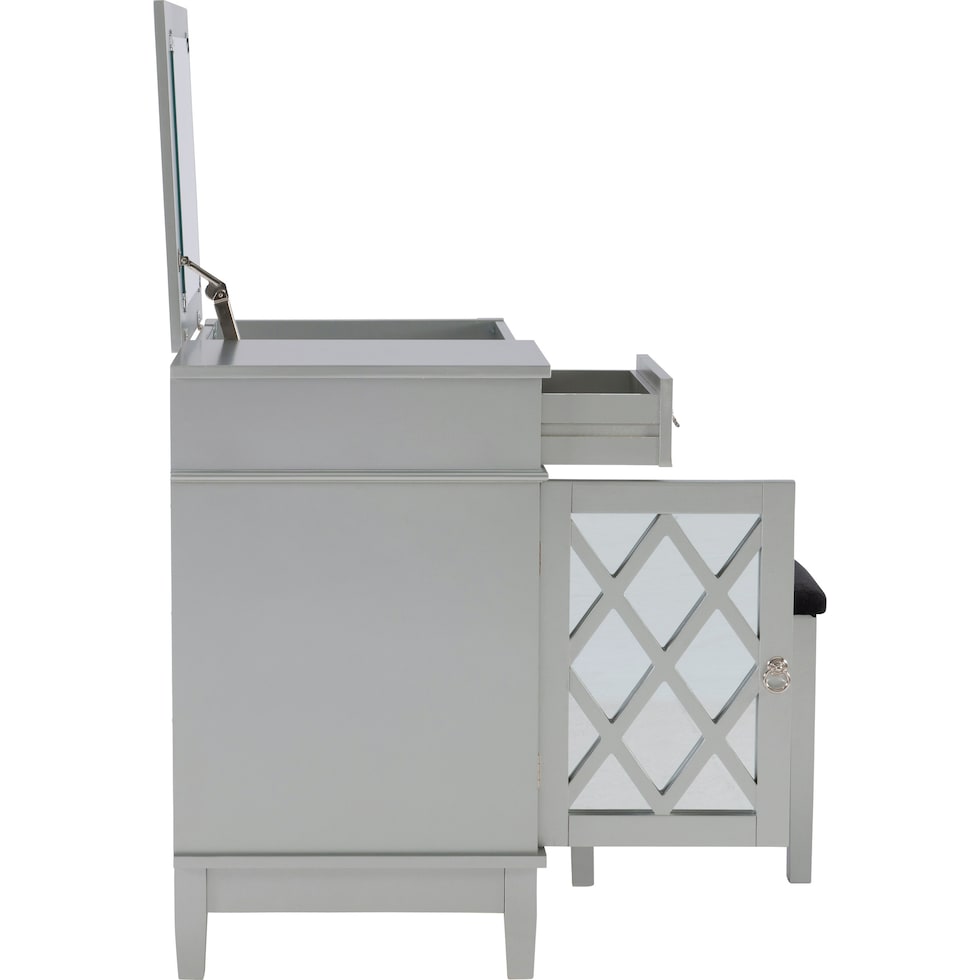 frederica silver vanity   