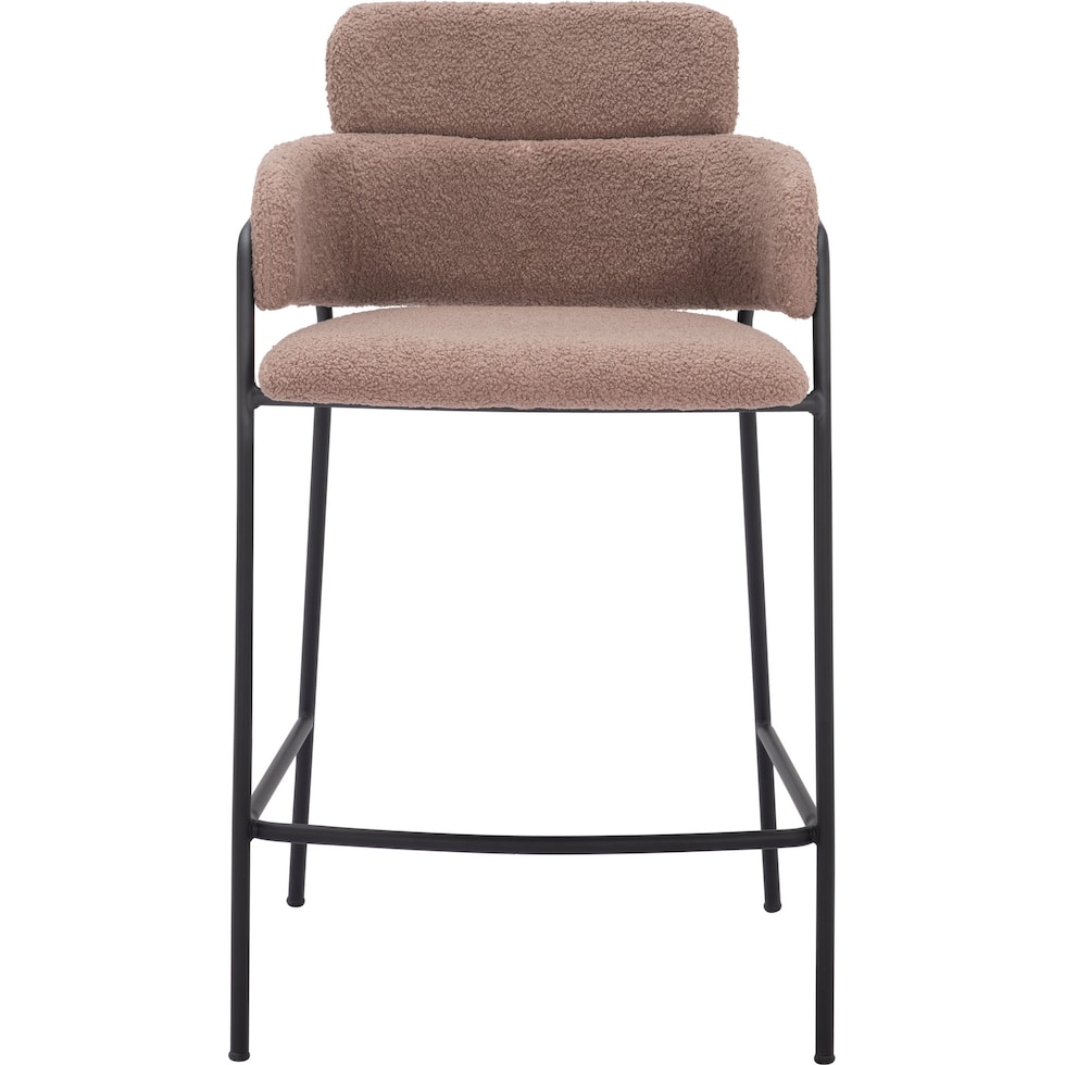 freycinet light brown counter height stool   