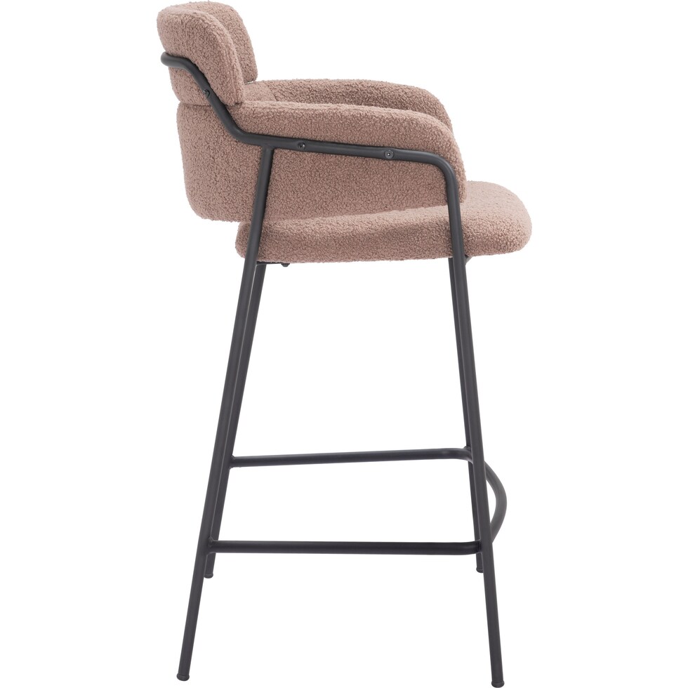 freycinet light brown counter height stool   