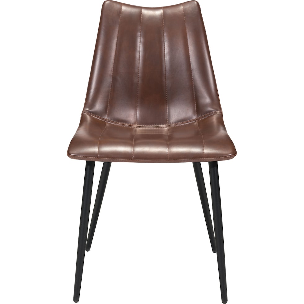 freyja dark brown dining chair   