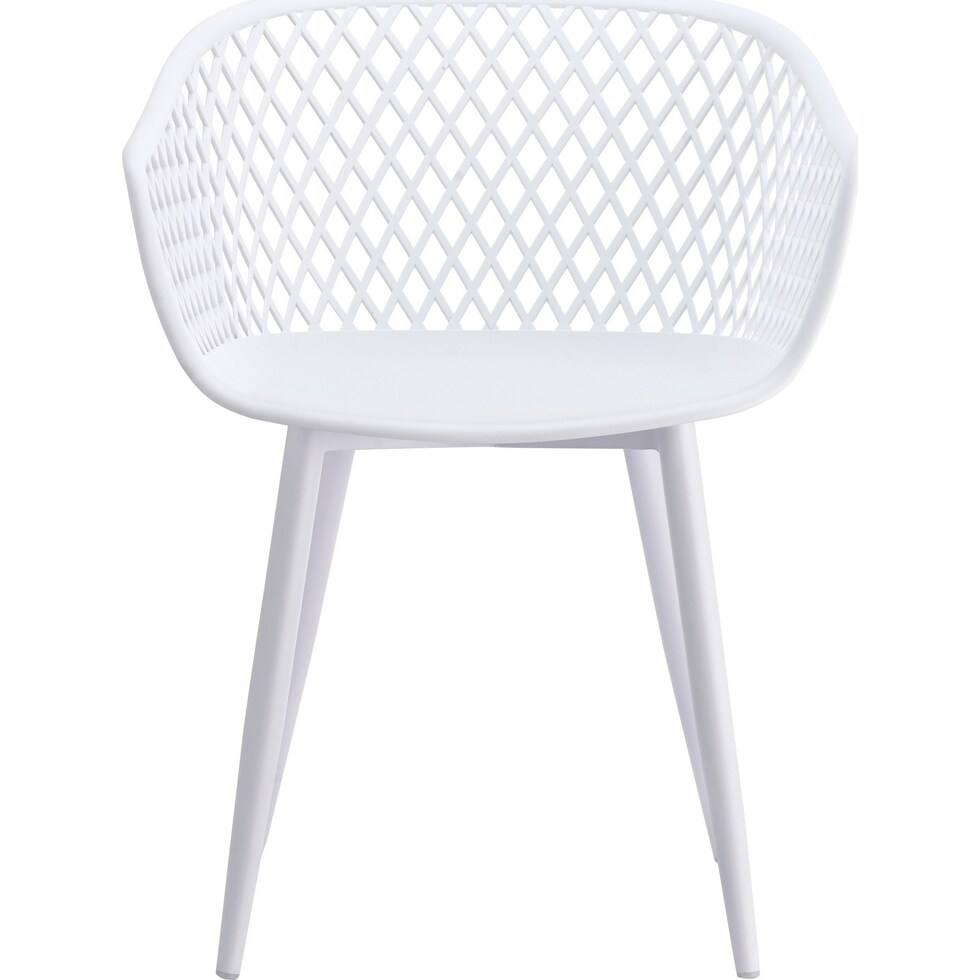 frontier white outdoor chair set   
