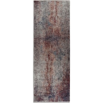 fulton blue brown area rug  x    