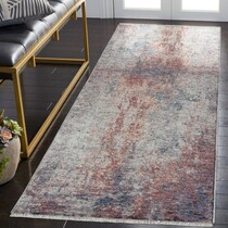 fulton blue brown area rug  x    