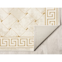futura gold area rug  x    