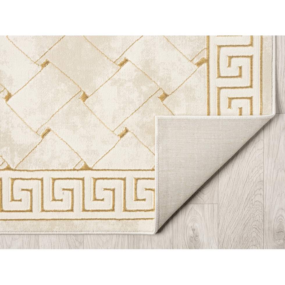 futura gold area rug  x    