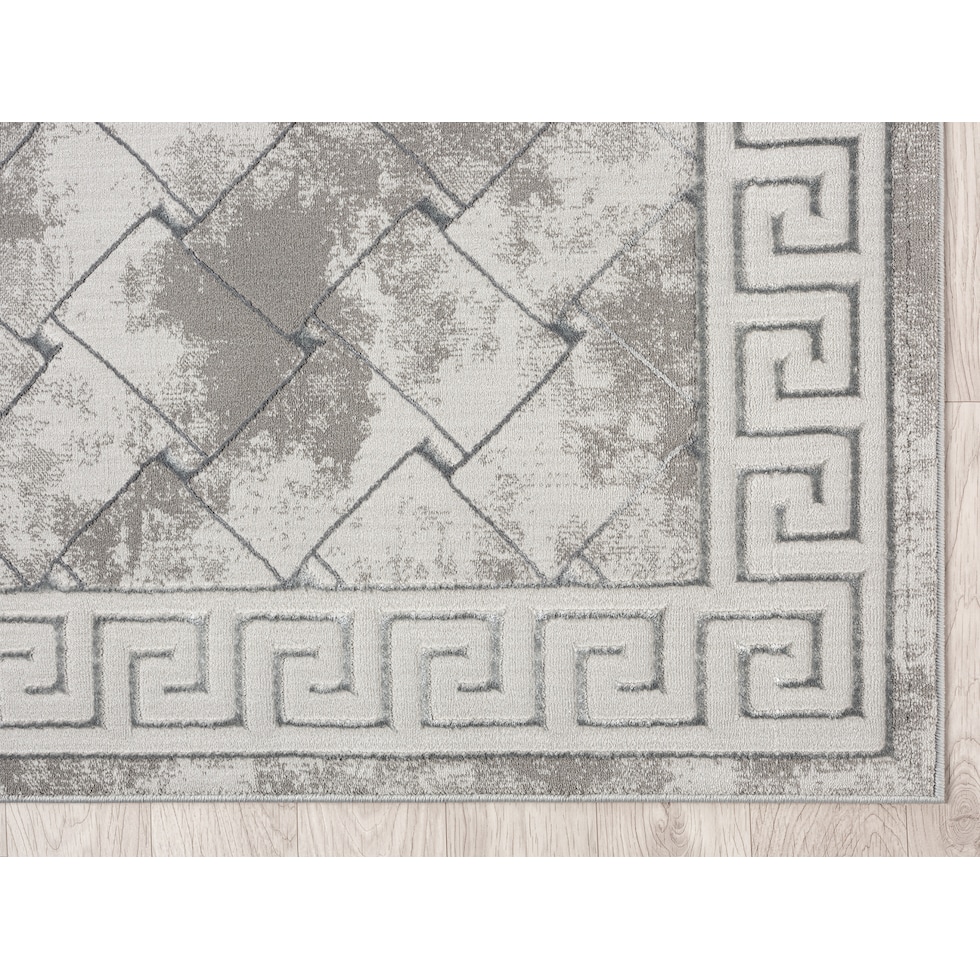 futura silver area rug  x    
