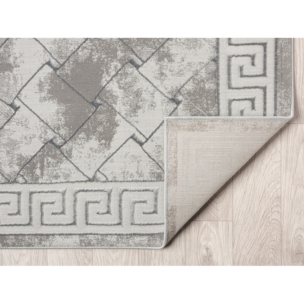 futura silver area rug  x    