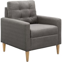 gabriella gray accent chair   