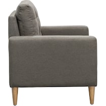 gabriella gray accent chair   