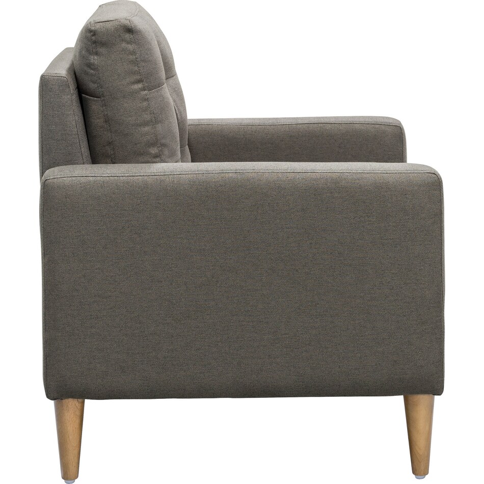 Gabriella Accent Chair - Gray | Value City Furniture