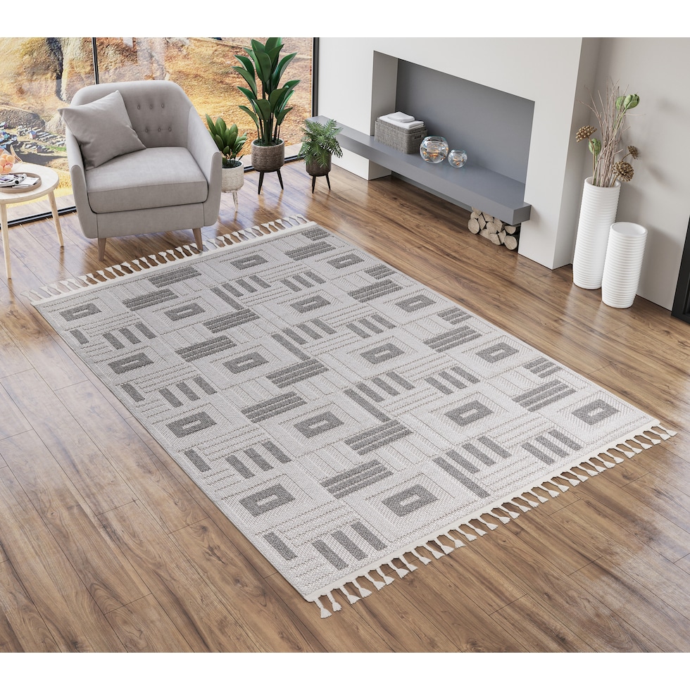 gaia beige gray area rug  x    