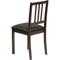 gail dark brown chair   