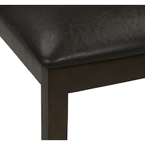 gail dark brown chair   