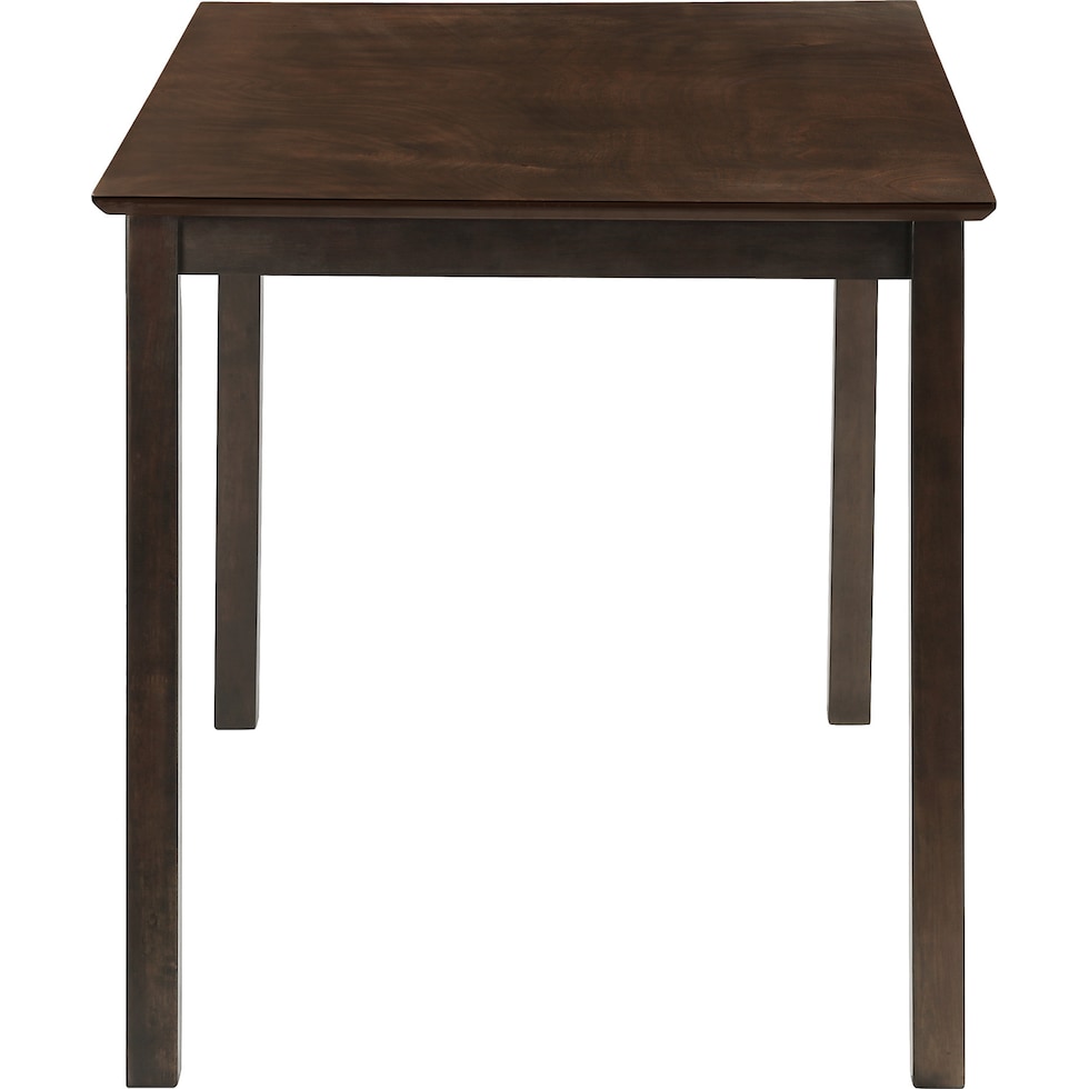 gail dark brown dining table   