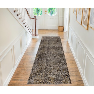Galactic 3' X 8' Runner - Brown