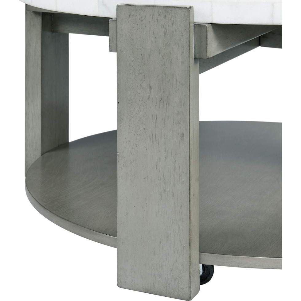 galant gray coffee table   