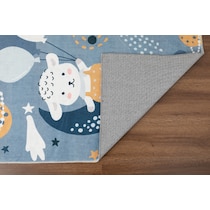 galaxy blue area rug  x    