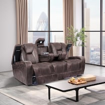 galaxy dark brown  pc living room   