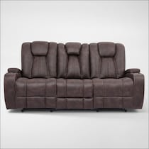 galaxy dark brown sofa   
