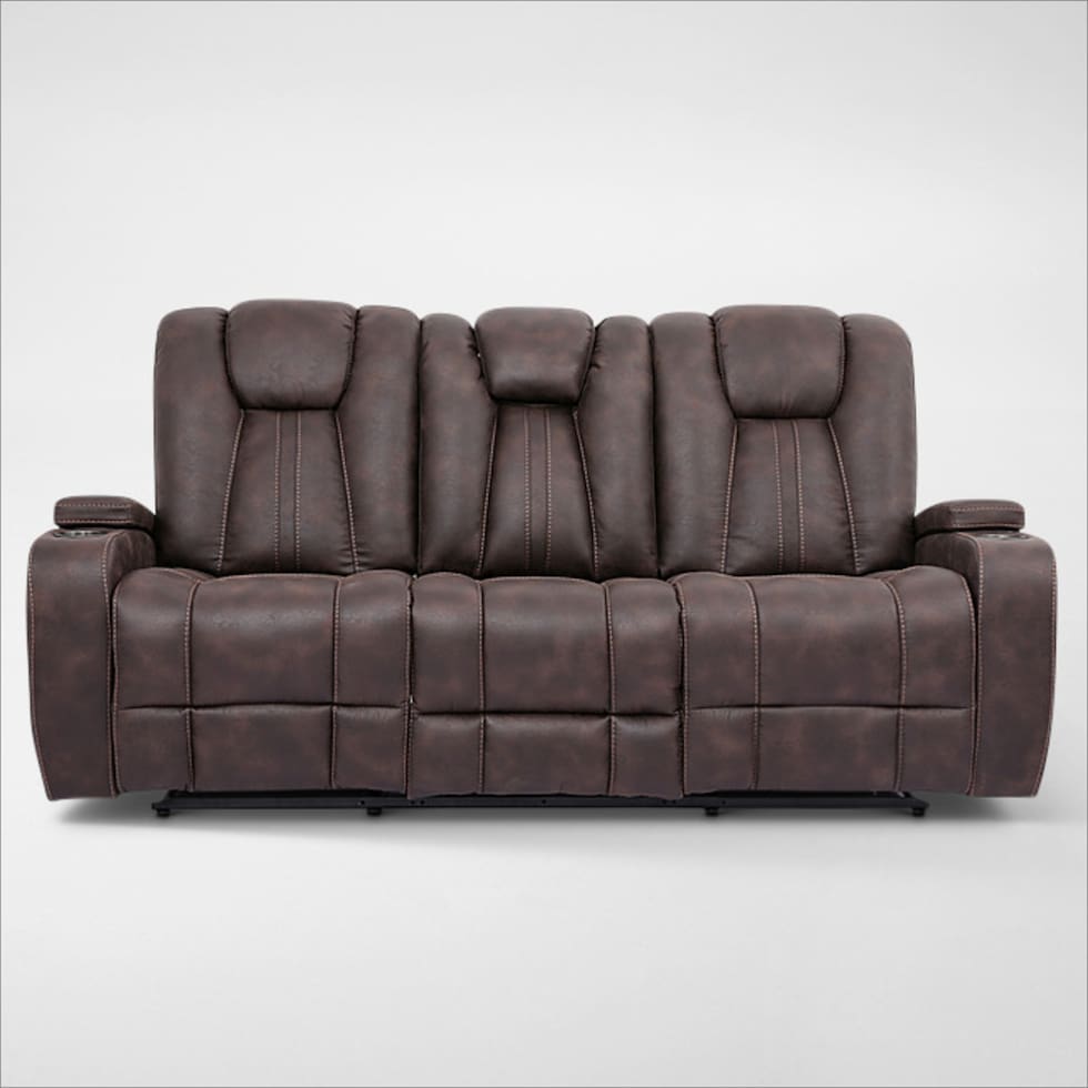 galaxy dark brown sofa   