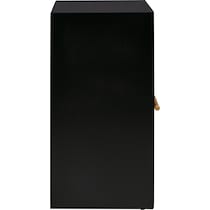 galen black nightstand   