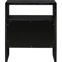 galen black nightstand   