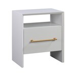 galen white nightstand   
