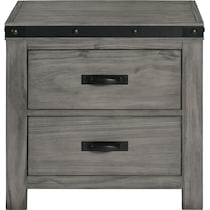 galilea gray nightstand   