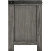 galilea gray nightstand   