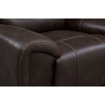 gallant dark brown manual recliner   