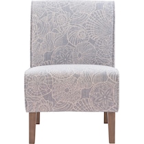 galli gray accent chair   