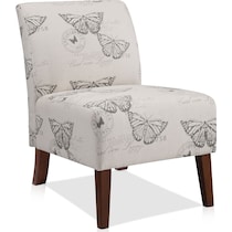 galli neutral accent chair   