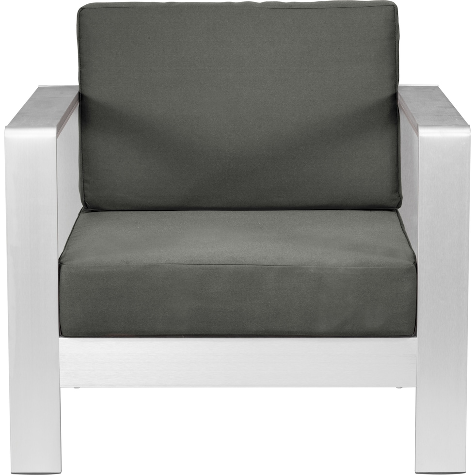 galveston gray outdoor chair   