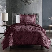 galway bedding purple king bedding set   