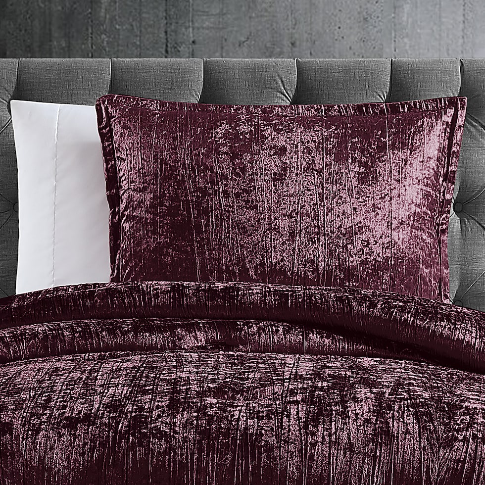 galway bedding purple king bedding set   